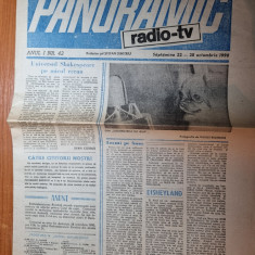 panoramic radio-tv 22 - 28 octombrie 1990