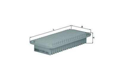 MAHLE LX 1001 Filtru aer foto