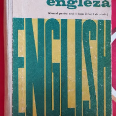 LIMBA ENGLEZA ANUL I LICEU ANUL I STUDIU ,ANUL 1975 . COJAN ,TEODOREANU .