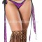 GS537-551 Chilot sexi cu imprimeu stralucitor