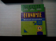 ECONOMIE Manual Universitar - D. Ciucur, Ilie Gavrila, C. Popescu - 2001, 736 p. foto