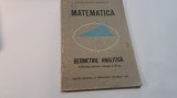 Geometrie analitica, manual pentru clasa a XI- a -Constantin Udriste , ,RF2