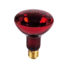Bec Infrarosu R95 100W E27 Rosu foto