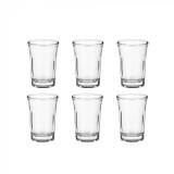 Pahar pentru Shot, Set 6 buc, 50 ml, Sticla, ATU-080457