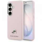 Husa MagSafe pentru Samsung Galaxy S26 S942, Karl Lagerfeld, Karl &amp; Choupette Head's Pin, Roz