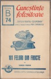 Sanda Marin - 101 feluri din fruncte + Ana Elenescu - 120 preparate culinare, 1941