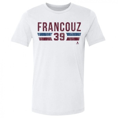 Colorado Avalanche tricou de bărbați Pavel Francouz #39 Font White - M foto