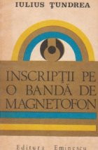 Inscriptii pe o banda de magnetofon foto