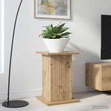 vidaXL Suport pentru plante Stejar Artizanal 30,5 x 30 x 43 cm 899814