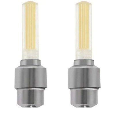 Set 2 lumini decorative valva LED pentru biciclete,auto - Galben foto