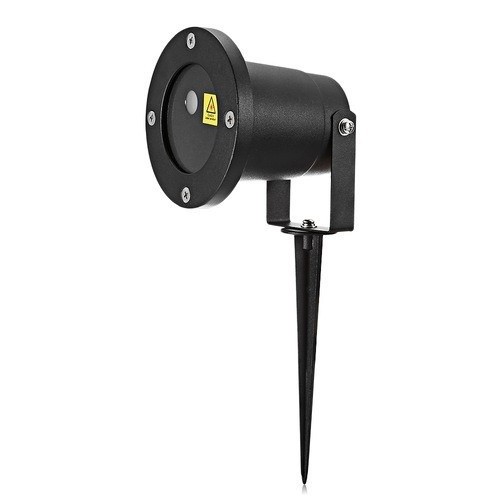 Proiector laser exterior cu 6 figurine luminoase pentru craciun