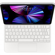 Tastatura Magic Keyboard (2021) Pentru iPad Pro 11-inch Alb foto