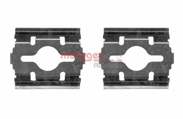 Set accesorii, placute frana IVECO DAILY III caroserie inchisa/combi (1997 - 2007) METZGER 109-1657
