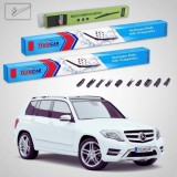 Cumpara ieftin Ștergătoare Mercedes-Benz Clasa GLK X204 2014-2015 | Set Față și Spate Flat &ndash; TeamCar&reg;