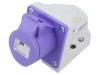 Conector AC 16A 24VAC IP44