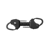 Brat de fixare dublu Peruzzo 694/QTN, negru, pentru bicicleta 3 si 4