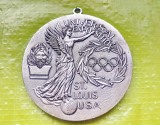 G202-Medalia retro Jocurile Olimpice SAINT- LOUIS USA-1904 Universal Exposition.