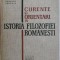 Curente si orientari in istoria filozofiei romanesti