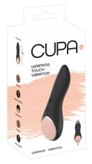 Warming Touch Vibrator (13 cm) - Vibrator cu 2 motoare 10 moduri de vibratie la fiecare capat Un capat are o functie de incalzire Negru Lung foto