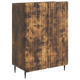 vidaXL Bufet Stejar fumuriu 66 x 34,5 x 92 cm Lemn prelucrat 894360