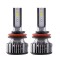 Set 2 LED-Uri Auto Techstar&reg; V8, H11, 120W, 12-24V, 15000 Lumeni, 6000K, Unghi Fascicul 360&deg;, CSP 3570, Canbus, Radiator Aluminiu, Racire Cooling Tech