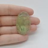 Cabochon prehnit 39x25x7mm c47