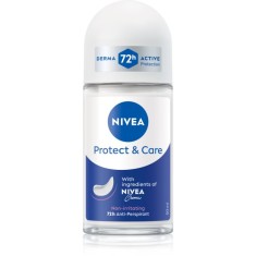Nivea Protect &amp; Care deodorant roll-on antiperspirant pentru femei 50 ml