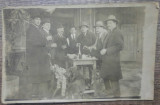 Scena din bodega, Bucuresti 1923// foto tip CP