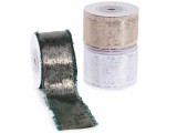 Cumpara ieftin Set 3 panglici Craciun textil multicolor mm 38 x 10 m