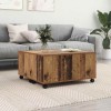 VidaXL Masă de cafea Lemn vechi 75 x 75 x 38 cm Lemn compozit 875480