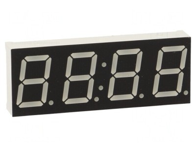 Afișaj LED 7 Segmente 0.56&amp;quot; Verde 4 Digiți foto