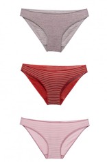 Set 3 mini slip dama, Cotonella model 3487OA foto