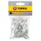 Set 50 buc. nituri de aluminiu 4,8 x 28 mm TOPEX 43E509 HardWork ToolsRange