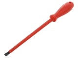 Șurubelniță Izolată Unior Plat 200mm 1kVAC Oțel Crom Vanadium, IEC 60900, VDE