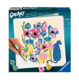 Cumpara ieftin Set pictura pe numere pentru adulti Ravensburger CreArt - Maci colorati