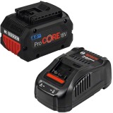 Bosch ProCORE + GAL 1880 CV - Set 1 acumulator si incarcator Li-Ion 18 V 8 Ah