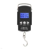 Cantar digital de mana, capacitate 50 kg, metru incorporat, 20.5 x 6 x 2.5 cm, negru