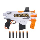 Blaster Nerf - Ultra AMP cu 6 proiectile, Hasbro