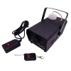 Masina de fum cu LED-uri DEPOX&reg;, Party Fiesta, 600 W, metalic, jocuri de lumini, negru, telecomanda inclusa
