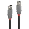 Lindy Cablu USB 2.0 Ext. USB 2m, Anthra