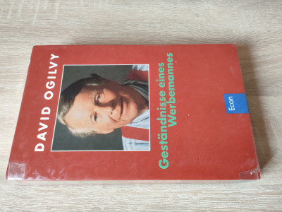 David Ogilvy - Gestandnisse eines Werbemannes (Econ, Munchen, 1991) foto