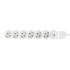Prelungitor Hoff Line 6 prize, 1.5 m, 3500W, 3 x 1.5 mmp, intrerupator