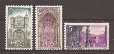 Spania 1972 - Mănăstiri și Abații, MNH foto