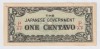 Filipine, One Centavo 1942_Ocupație japoneză_a UNC_serie fractionara P/AF