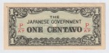 Filipine, One Centavo 1942_Ocupație japoneză_a UNC_serie fractionara P/AF