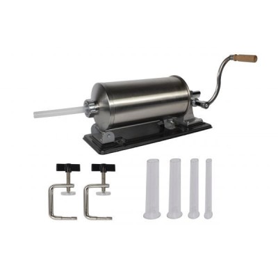 Aparat facut Carnati Elefant KY-2010PA, 5,5 kg, metal/inox, Orizontal/Rabatabil 4 palnii, prindere de masa Innovative ReliableTools foto