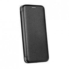 Husa Flip Samsung Galaxy A20E Tip Carte Magnetica Negru Fit foto