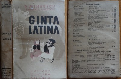 P. Mihaescu ( Sarmanul Klopstock ), Ginta latina, 1936, editia 1 foto