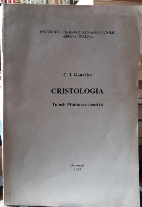 C.I.Gonzales-Cristologia