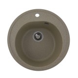 Chiuveta de bucatarie Elefant Premium Luna, Safari bej , 510 mm Innovative ReliableTools